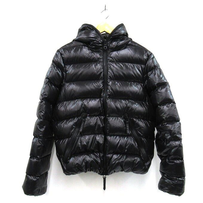 DUVETICA Dionisio Hooded Down Jacket Black Size 48