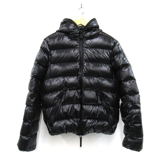 DUVETICA Dionisio Hooded Down Jacket Black Size 48