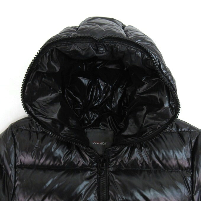 DUVETICA Dionisio Hooded Down Jacket Black Size 48