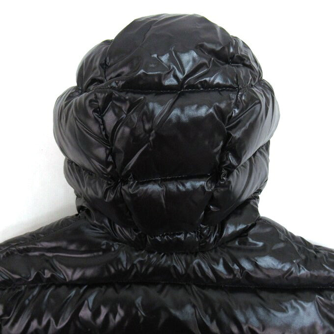 DUVETICA Dionisio Hooded Down Jacket Black Size 48