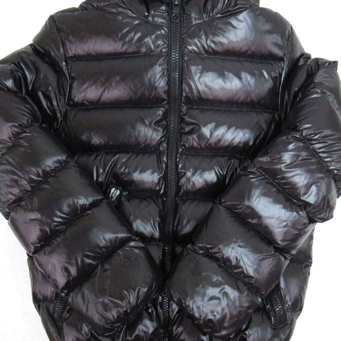 DUVETICA Dionisio Hooded Down Jacket Black Size 48