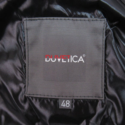 DUVETICA Dionisio Hooded Down Jacket Black Size 48