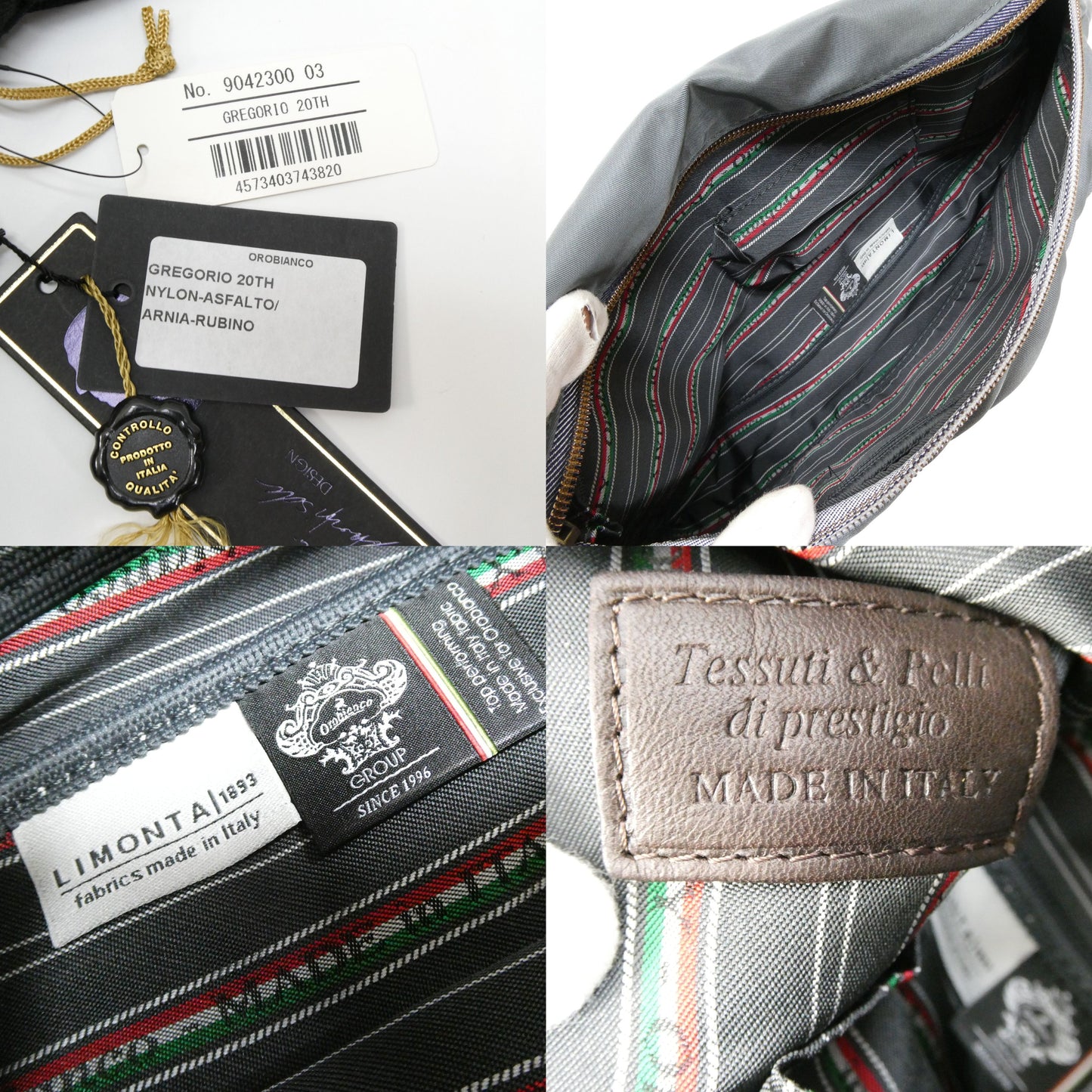 Orobianco Gregorio Leather Body Bag Size ONE SIZE