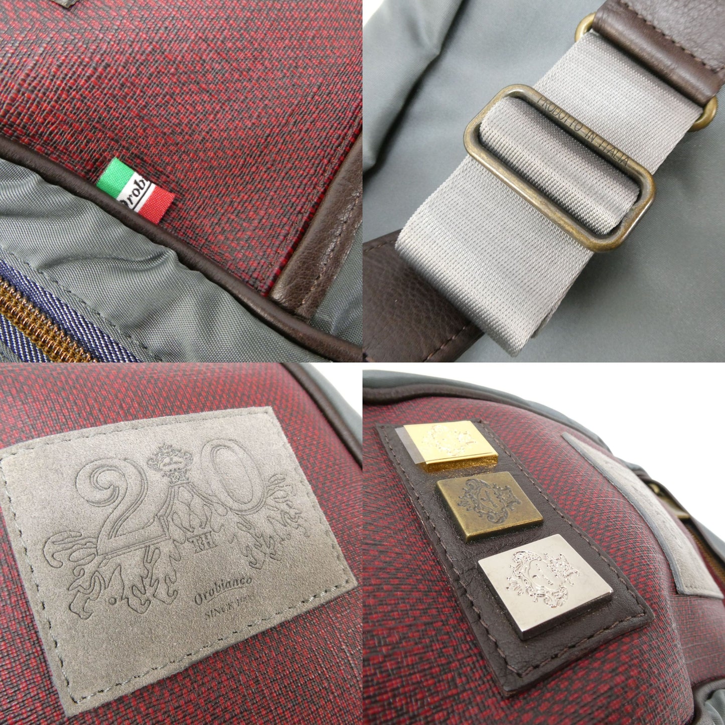 Orobianco Gregorio Leather Body Bag Size ONE SIZE
