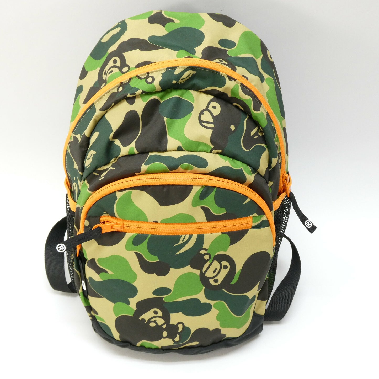 A BATHING APE ABC Camo Packable Daypack Green Bag Size ONE SIZE