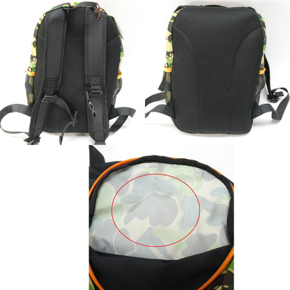 A BATHING APE ABC Camo Packable Daypack Green Bag Size ONE SIZE