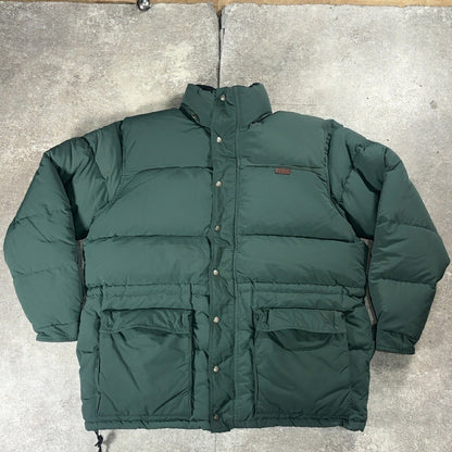 Polo Ralph Lauren 90s Vintage Green Down Jacket Size XL