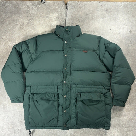 Polo Ralph Lauren 90s Vintage Green Down Jacket Size XL
