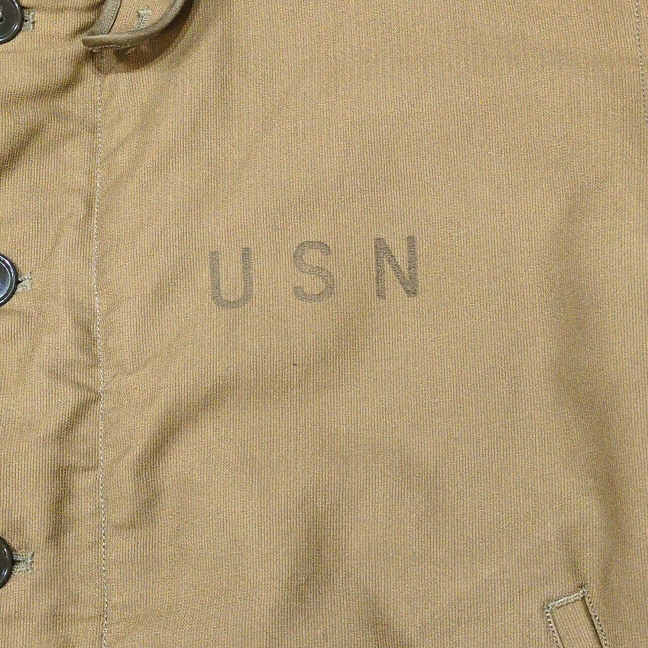 BUZZ RICKSON'S N-1 Deck Military Jacket Brown Size M