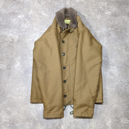 BUZZ RICKSON'S N-1 Deck Military Jacket Brown Size M