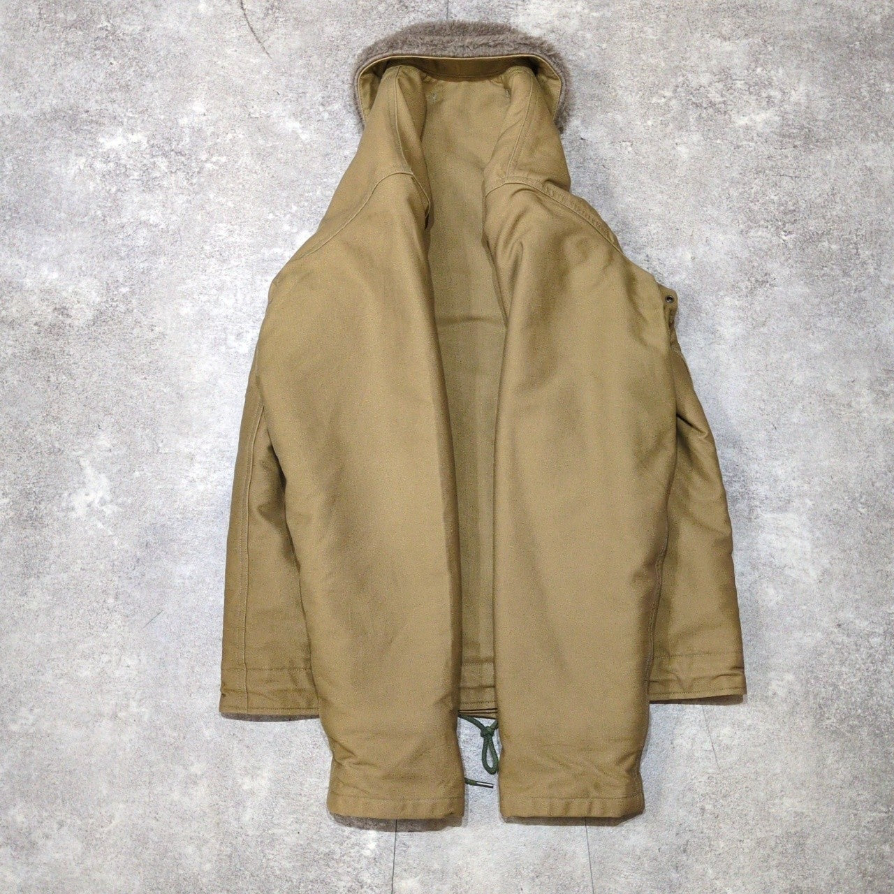 BUZZ RICKSON'S N-1 Deck Military Jacket Brown Size M