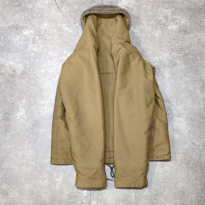 BUZZ RICKSON'S N-1 Deck Military Jacket Brown Size M