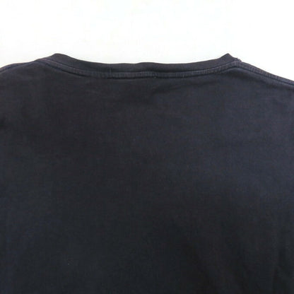 ALEXANDER MCQUEEN Crewneck Long Sleeve T-Shirt Navy Size XL