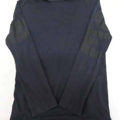 ALEXANDER MCQUEEN Crewneck Long Sleeve T-Shirt Navy Size XL