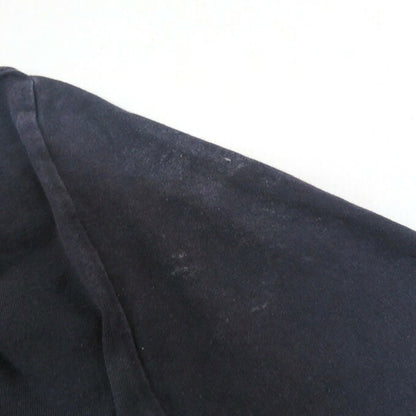 ALEXANDER MCQUEEN Crewneck Long Sleeve T-Shirt Navy Size XL
