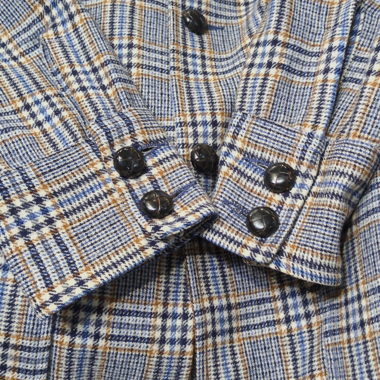 Pendleton Vintage 70s USA Wool Check Jacket Gray Size M