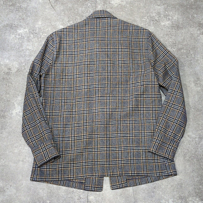 Pendleton Vintage 70s USA Wool Check Jacket Gray Size M