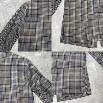 Pendleton Vintage 70s USA Wool Check Jacket Gray Size M