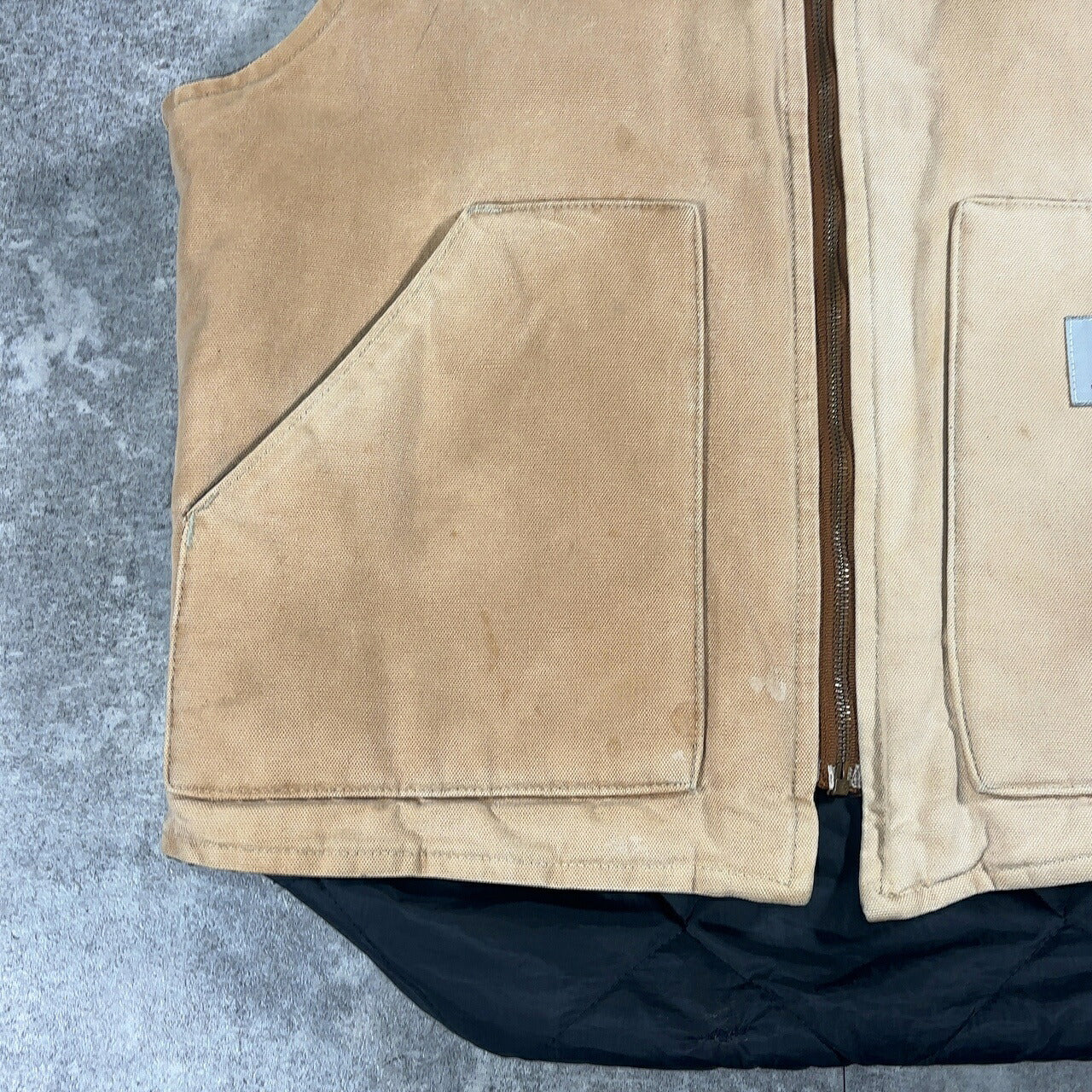 L XL 90s Carhartt Cotton Duck Vest Brown Size L