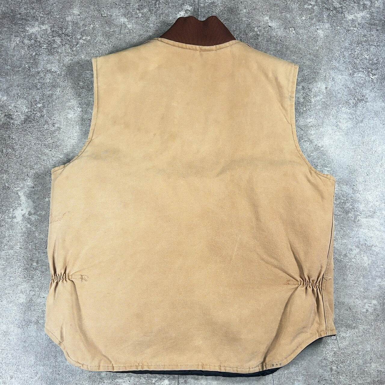 L XL 90s Carhartt Cotton Duck Vest Brown Size L