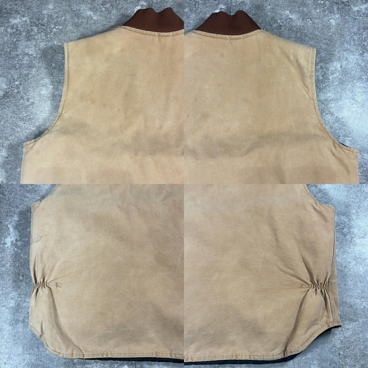 L XL 90s Carhartt Cotton Duck Vest Brown Size L