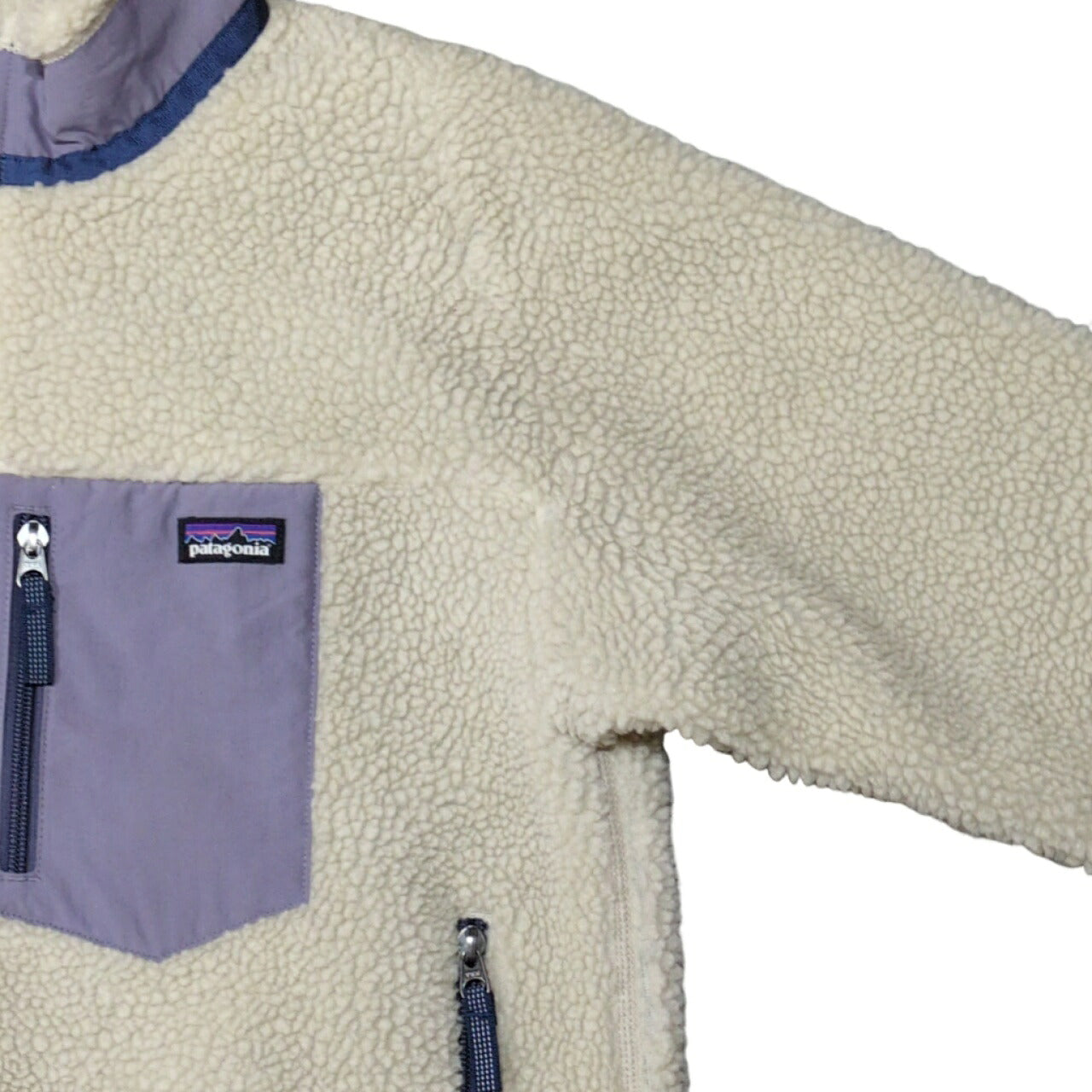 Patagonia Retro-X Boa Fleece Jacket White Size XXL