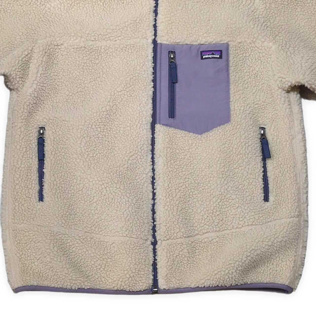 Patagonia Retro-X Boa Fleece Jacket White Size XXL