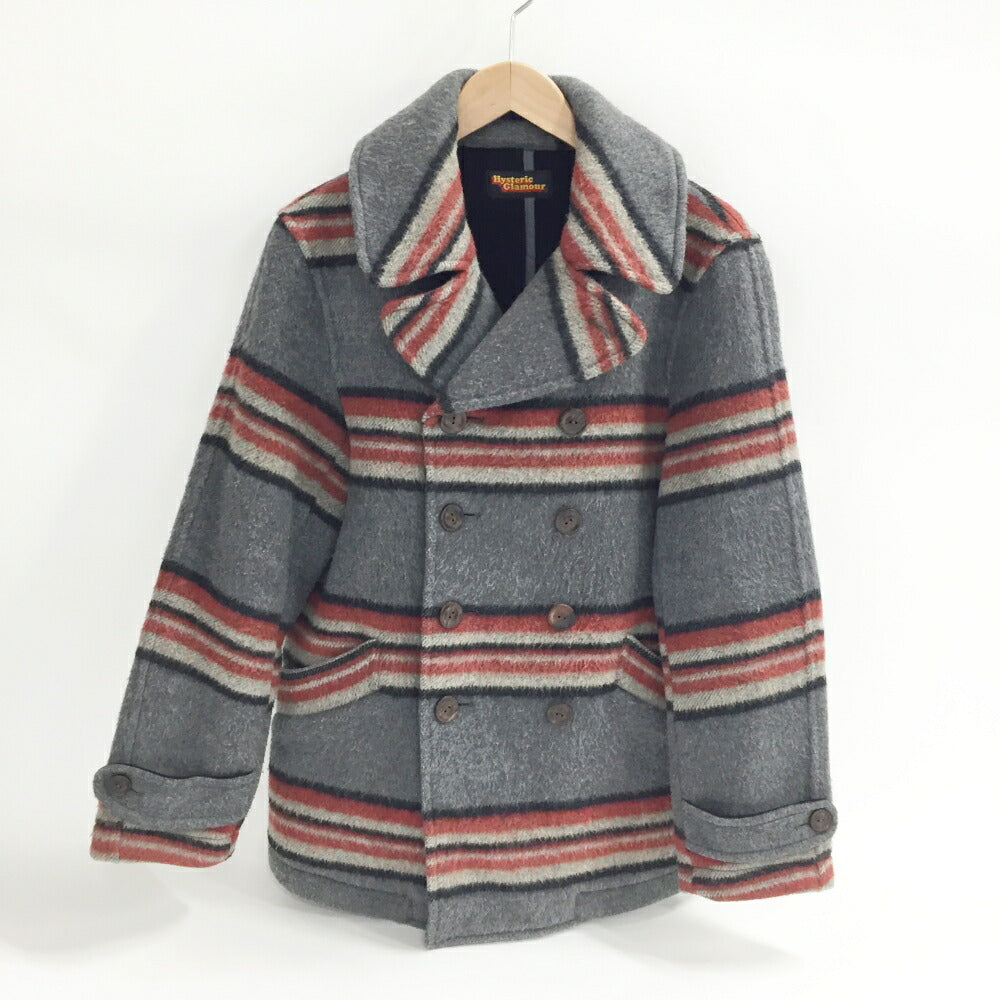 HYSTERIC GLAMOUR Wool Jacket Gray Size S