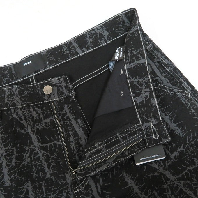 FORMAR Oversized Long Pants Black Size FPA-25402