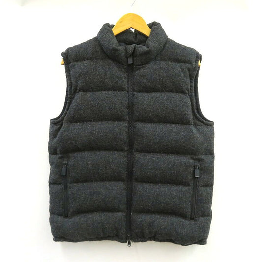 ASPESI Wool Down Vest Charcoal Gray Size L