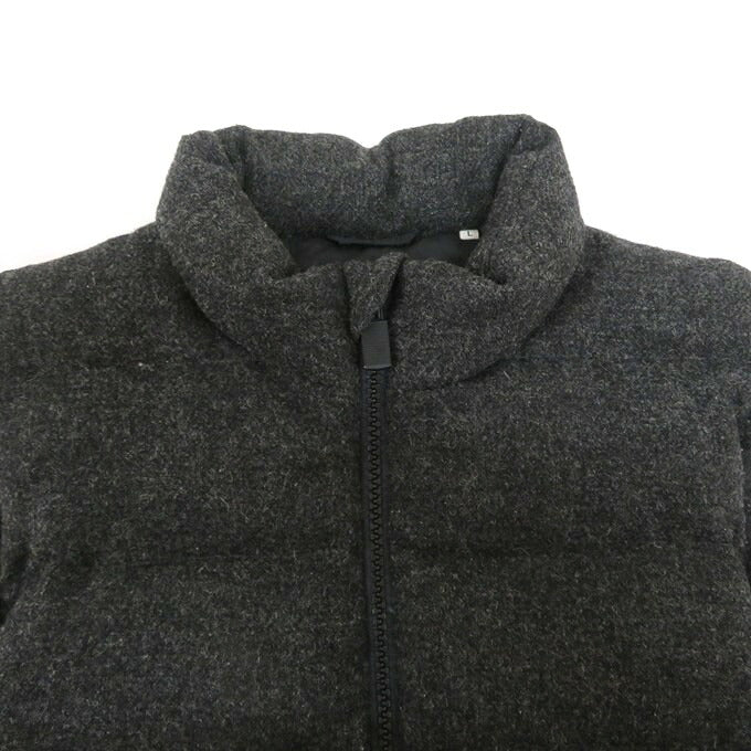 ASPESI Wool Down Vest Charcoal Gray Size L
