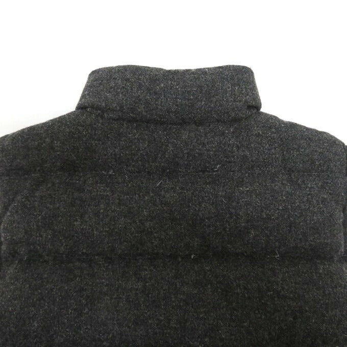 ASPESI Wool Down Vest Charcoal Gray Size L