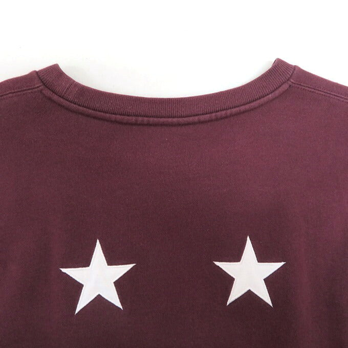 F.C.R.B Star Applique Team Crewneck Sweatshirt Red Size XL