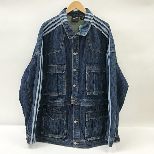 Ivy Park x Adidas Denim Jacket Blue Size 4XO