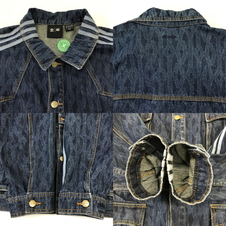 Ivy Park x Adidas Denim Jacket Blue Size 4XO