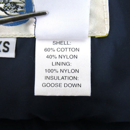CRESCENT DOWN WORKS Gray Down Vest Size XS