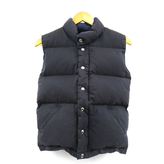 CRESCENT DOWN WORKS Gray Down Vest Size XS