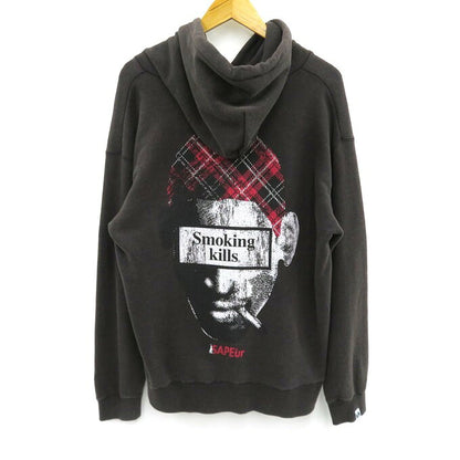SAPEur × FR2 Collaboration Gray Hoodie Size L