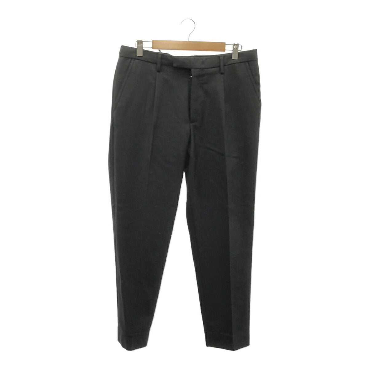 MONCLER Sportivo Wool Relaxed Pants Black Size 48
