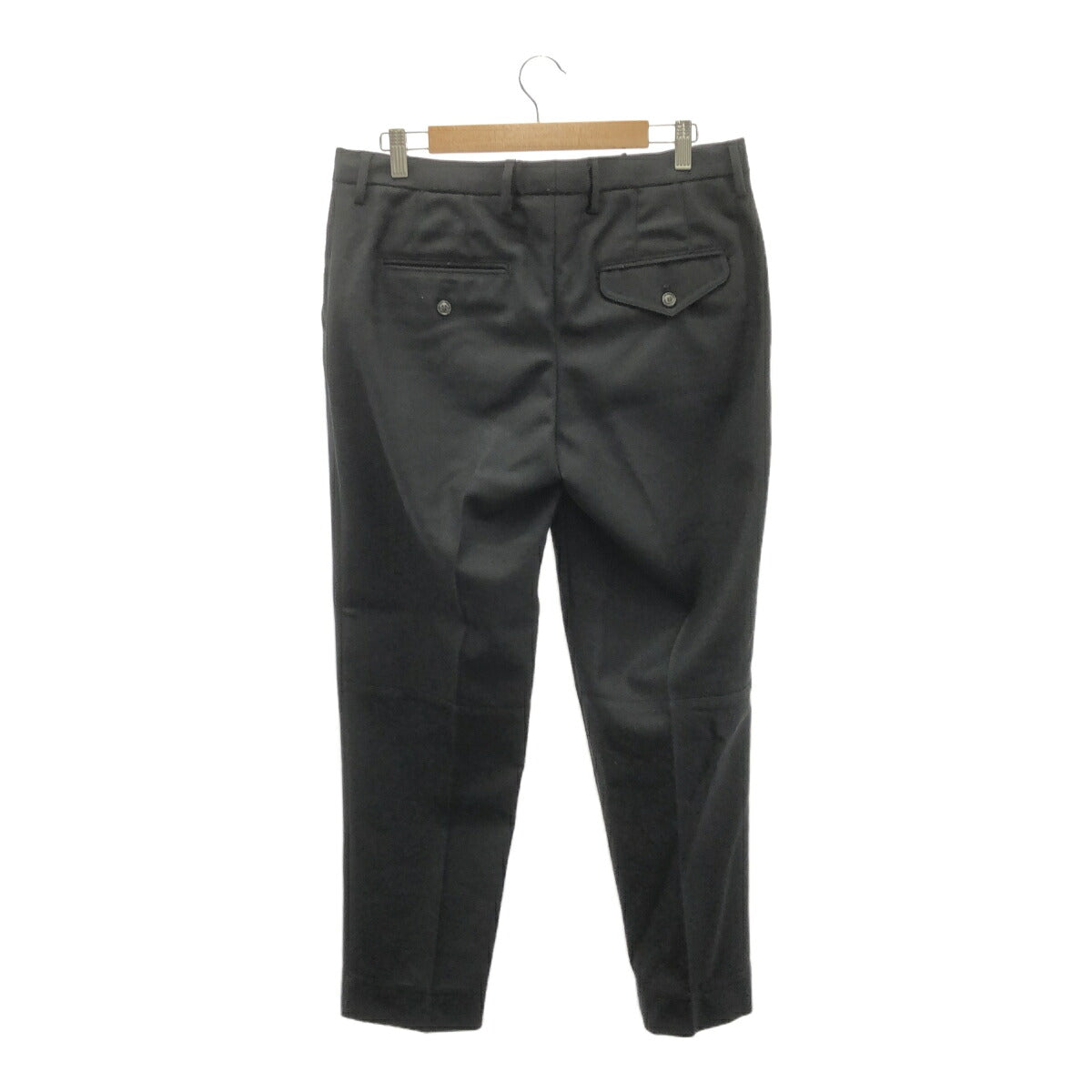 MONCLER Sportivo Wool Relaxed Pants Black Size 48
