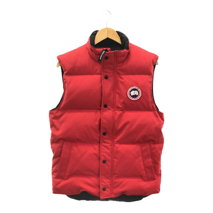 CANADA GOOSE Garson Patch Logo Down Vest Red Size M