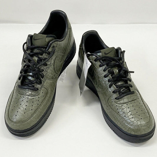 NIKE Air Force 1 '07 PRM Khaki Green Sneakers Size 28cm