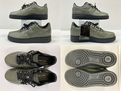 NIKE Air Force 1 '07 PRM Khaki Green Sneakers Size 28cm