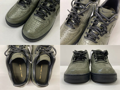 NIKE Air Force 1 '07 PRM Khaki Green Sneakers Size 28cm