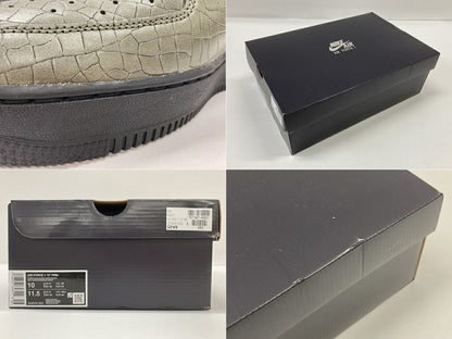 NIKE Air Force 1 '07 PRM Khaki Green Sneakers Size 28cm