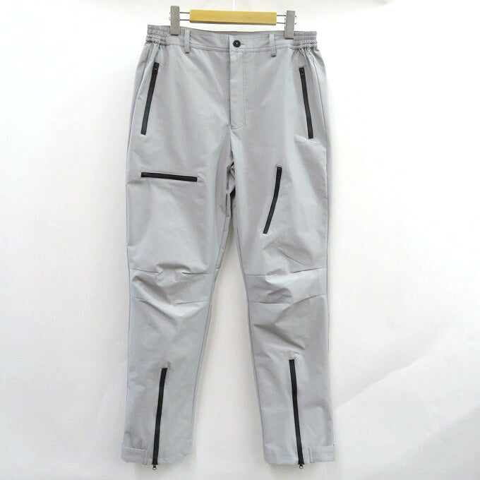 MR.ENJOY DA MONEY Zipper Gray Pants Size L