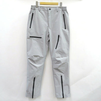 MR.ENJOY DA MONEY Zipper Gray Pants Size L