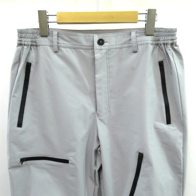 MR.ENJOY DA MONEY Zipper Gray Pants Size L