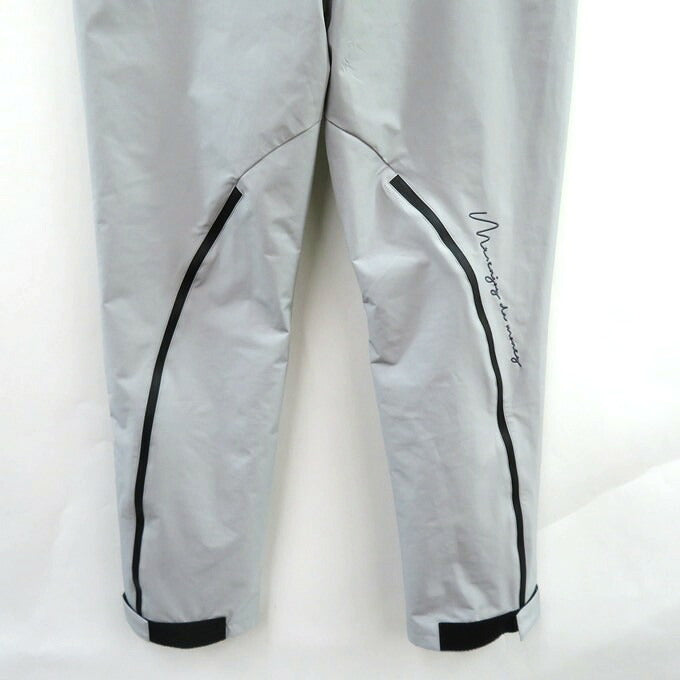 MR.ENJOY DA MONEY Zipper Gray Pants Size L