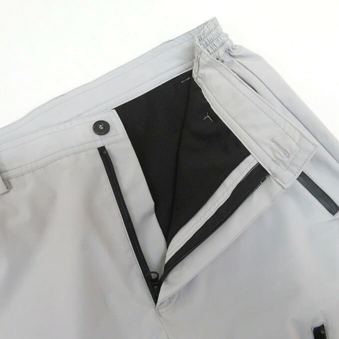 MR.ENJOY DA MONEY Zipper Gray Pants Size L